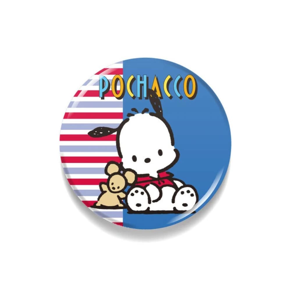 サンリオ懐かしいシリーズ ポチャッコ76mm缶バッジLCB-193