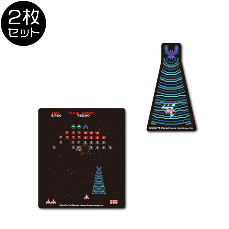 ナムコレジェンダリーシリーズ ステッカー ギャラガ／BセットBNE033