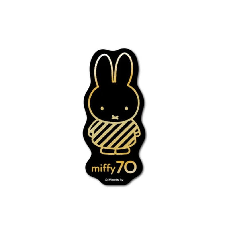 miffy70周年 ホログラムステッカー01 ミッフィー 記念 MIF70009