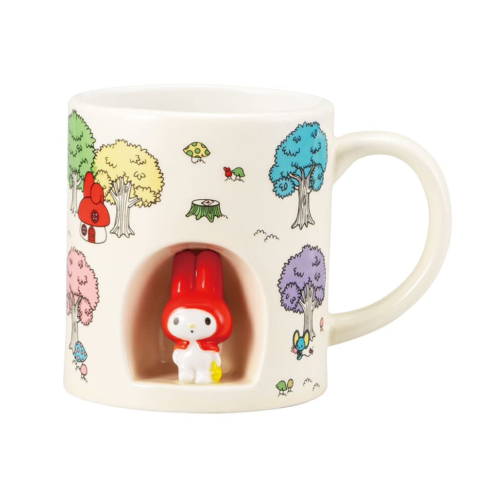 おでかけマグ 赤いきのこのおうち／マイメロディ