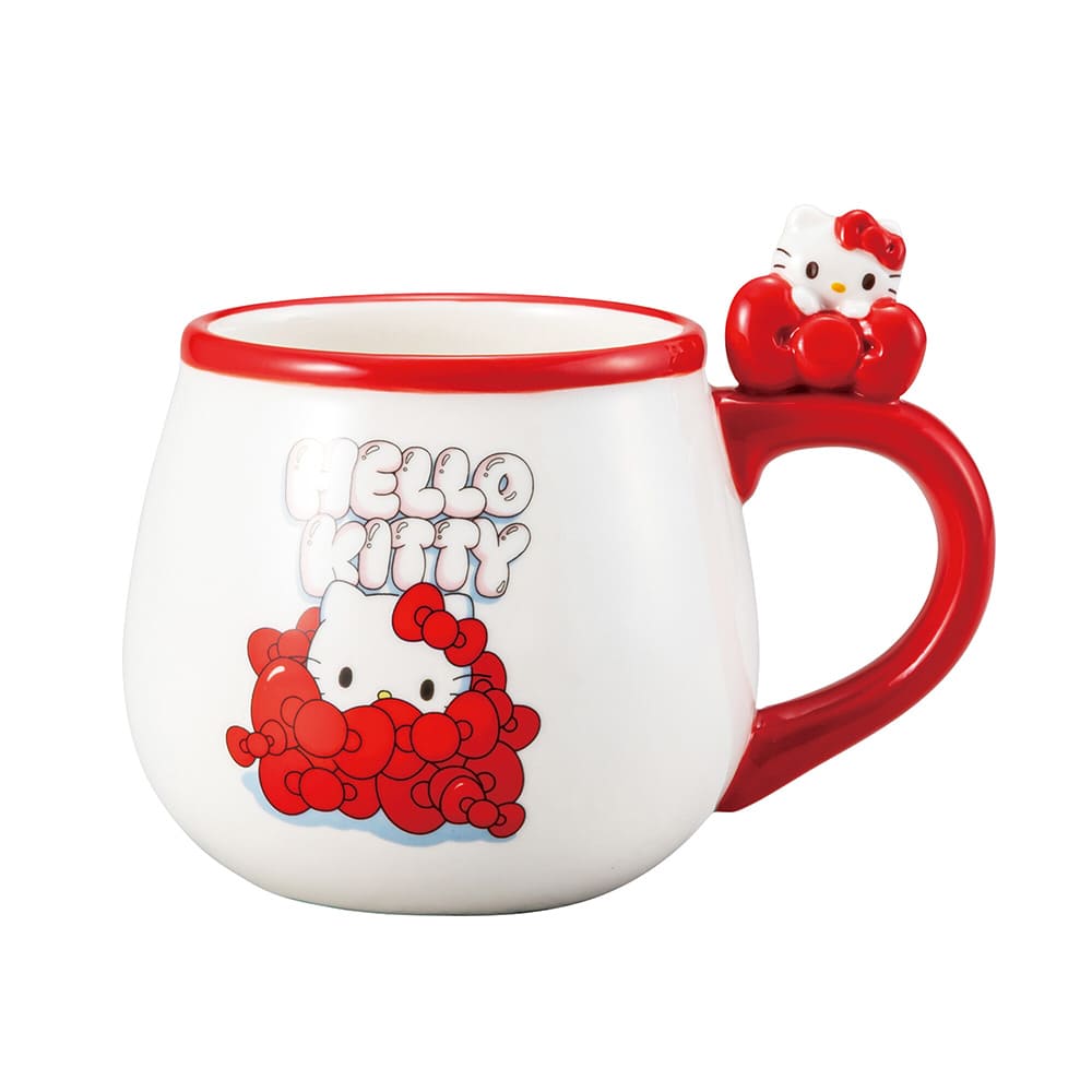 フィギュア付きマグ／エッジ― ハローキティ