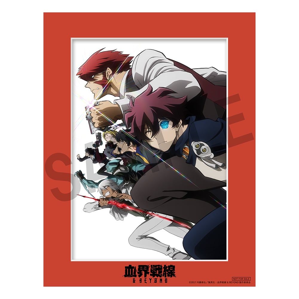 血界戦線BDBOX 特典A5キャラファインマット